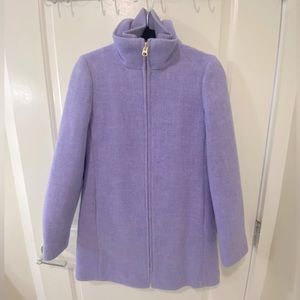 J. Crew Cocoon Coat Italian Stadium-Cloth Wool Nello Gori Jacket